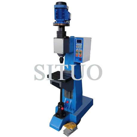 单点旋铆机 厂家供应智能旋铆机 多工位旋转铆接 大力立式旋铆机