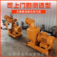 不锈钢自吸排污泵 BYZW自吸泵 无堵塞排污泵 化工自吸泵 博禹