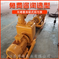 排污泵定制 无堵塞自吸泵价格 临沂自吸式排污泵 博禹