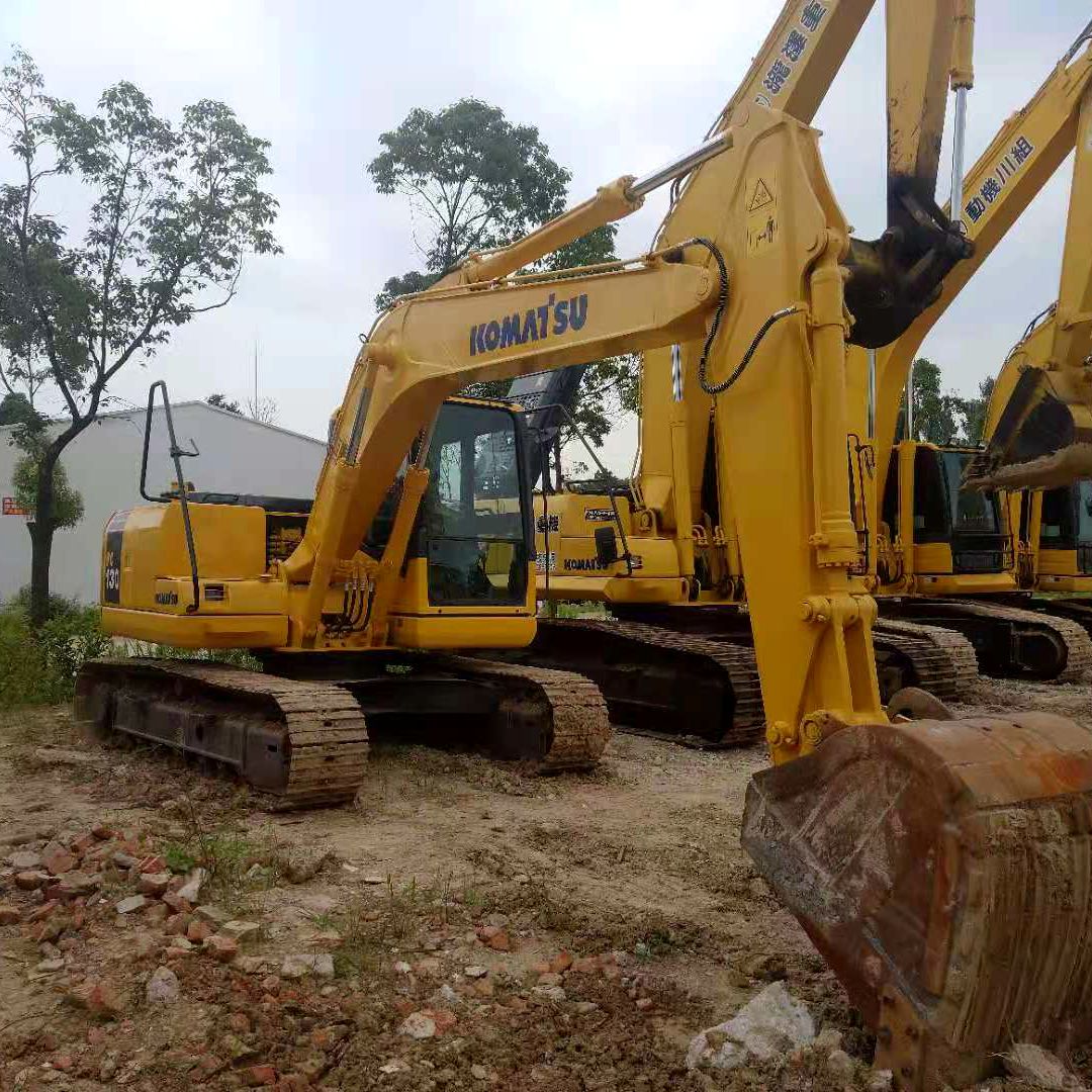 海南原装进口挖掘机,中小型履带式,二手钩机小松130-7