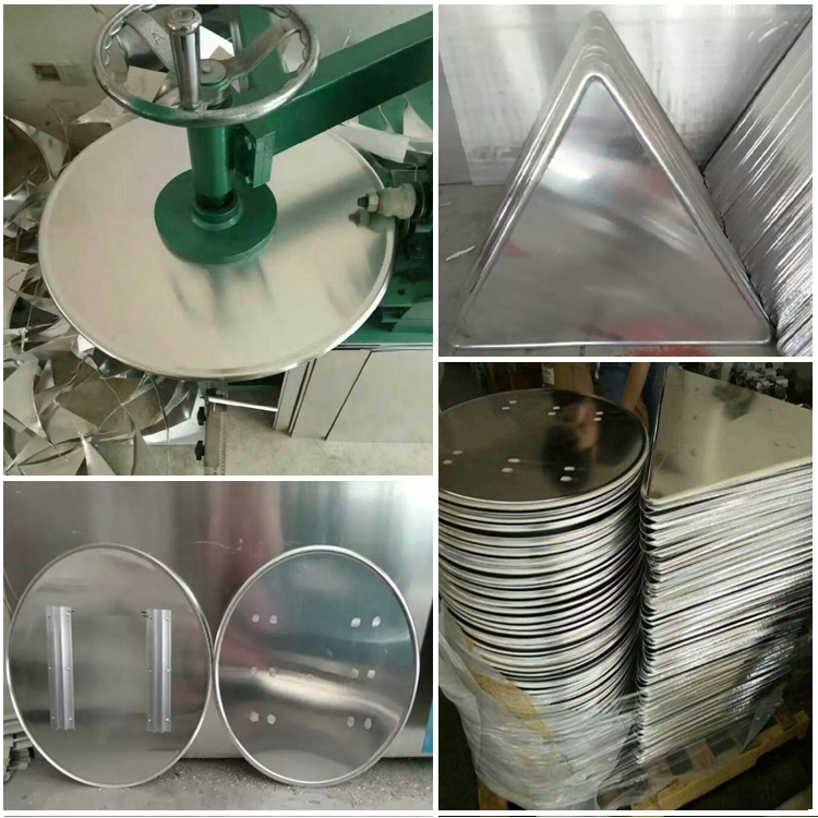 公路标志牌交通标识切圆机 带三角翻边r120可做