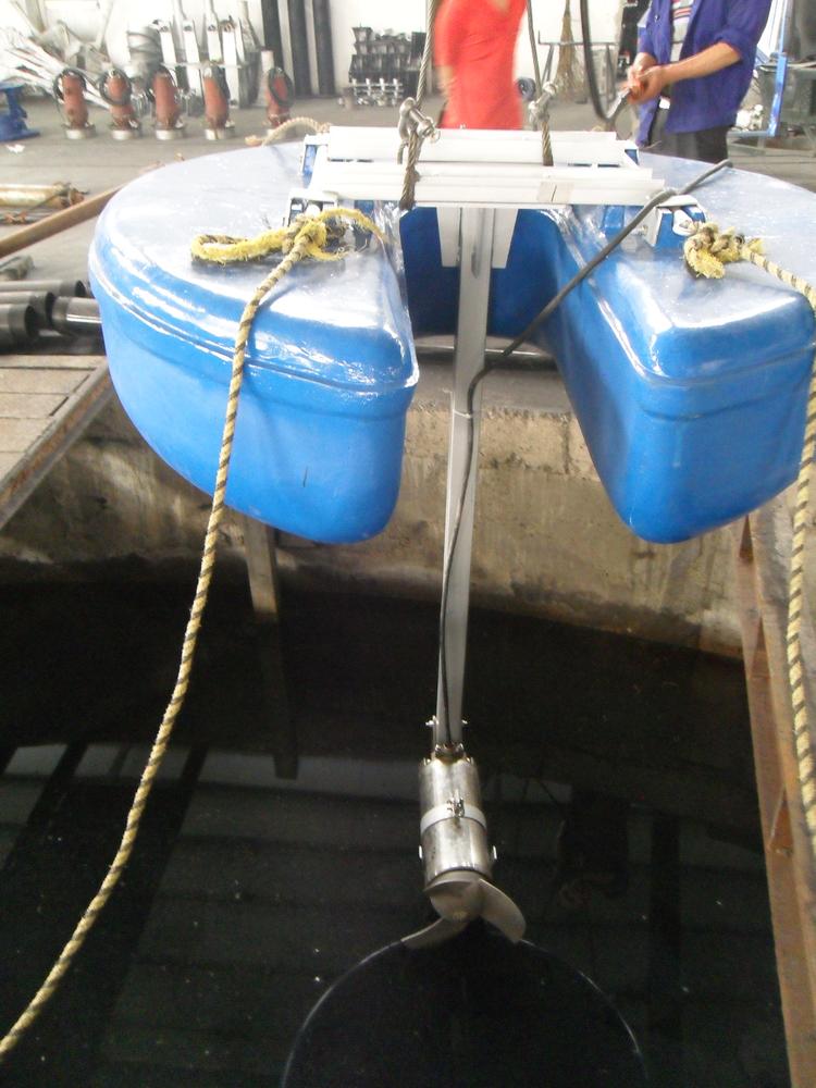 浮筒式潜水搅拌机不锈钢立式水平搅拌器