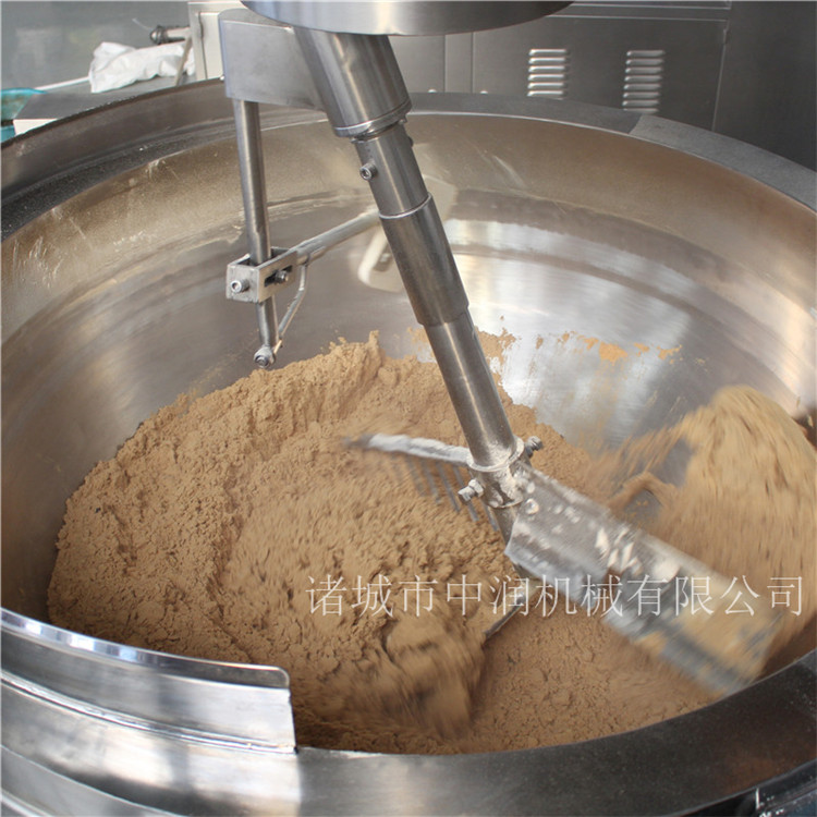 面粉炒制机器 炒油茶面的全自动设备 面粉搅拌炒锅