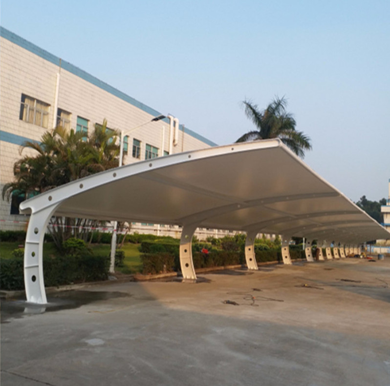 博纳思遮阳科技有限公司制作各种车棚雨棚,可以定做汽车棚,自行车车棚