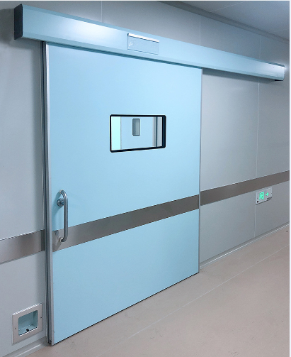 电动感应气密门 脚踏感应电动气密门铅门推拉