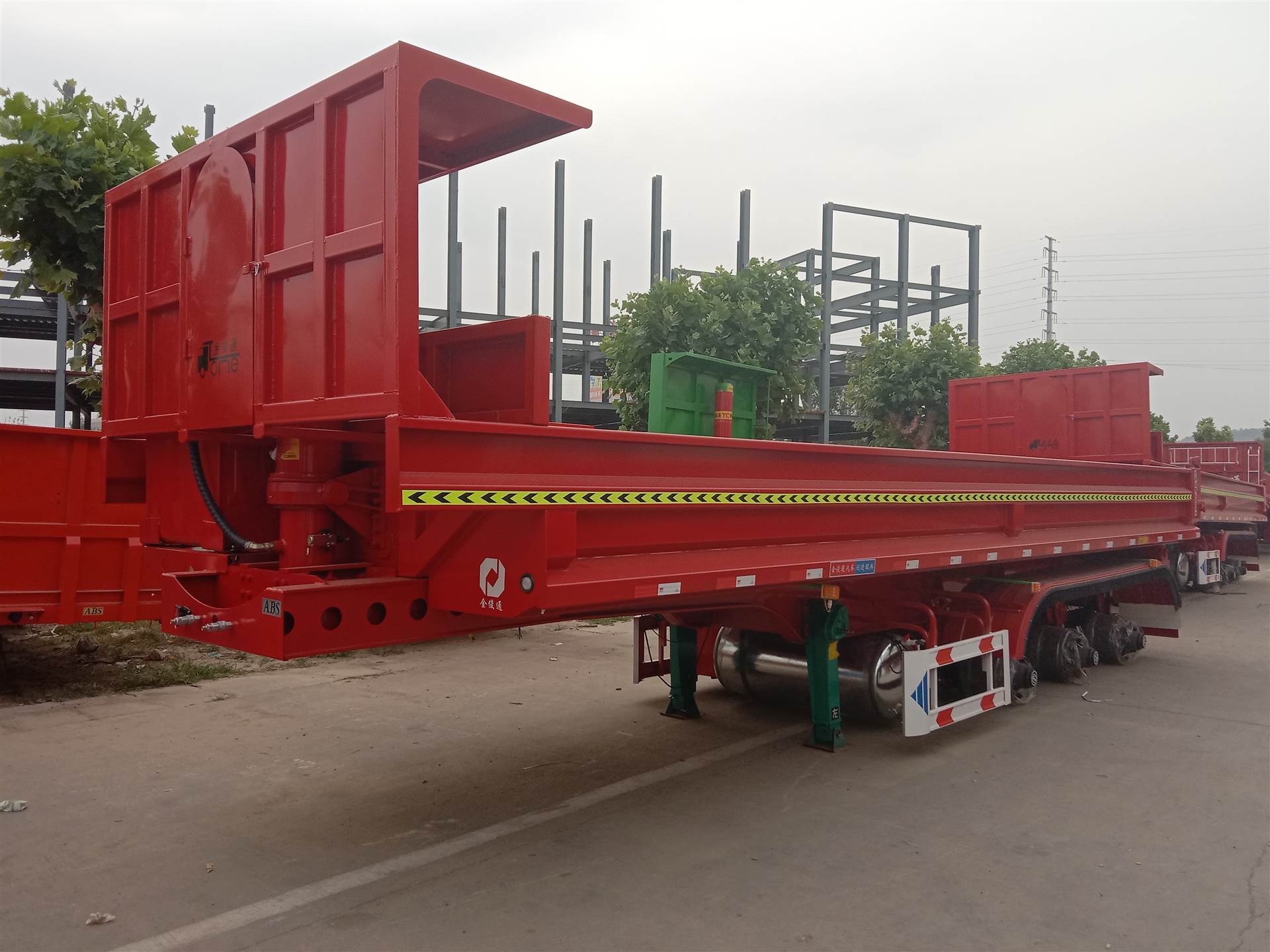 后翻自卸半挂车8米5后翻半挂车9米后翻半挂车