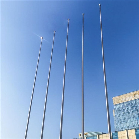 红耀304不锈钢电动旗杆12米旗杆源头生产厂家直供