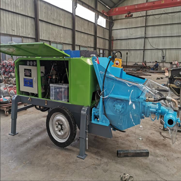 湿喷机隧道坡护坡泵送细石湿喷机边坡混凝土湿喷机