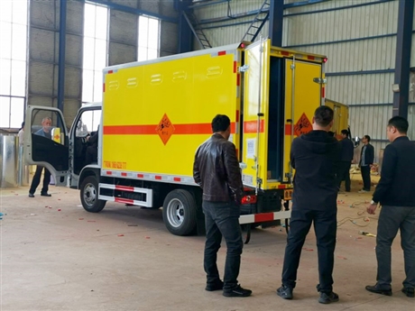 跃进国六爆破车,国六民爆物品专用车价格,国六微型爆破器材运输车湖北正规厂家