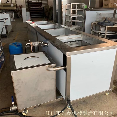 五金铜件铝件超声波清洗机 带过滤油水分离超声波清洗机