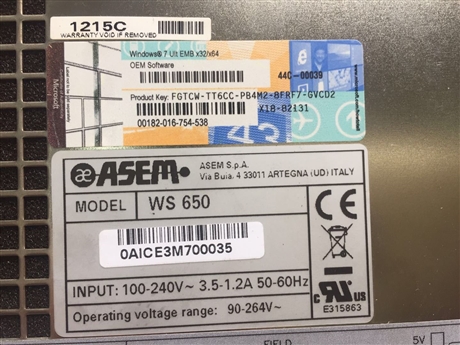 进口电路板维修 ASEM  WS650 工控机电脑主板维修
