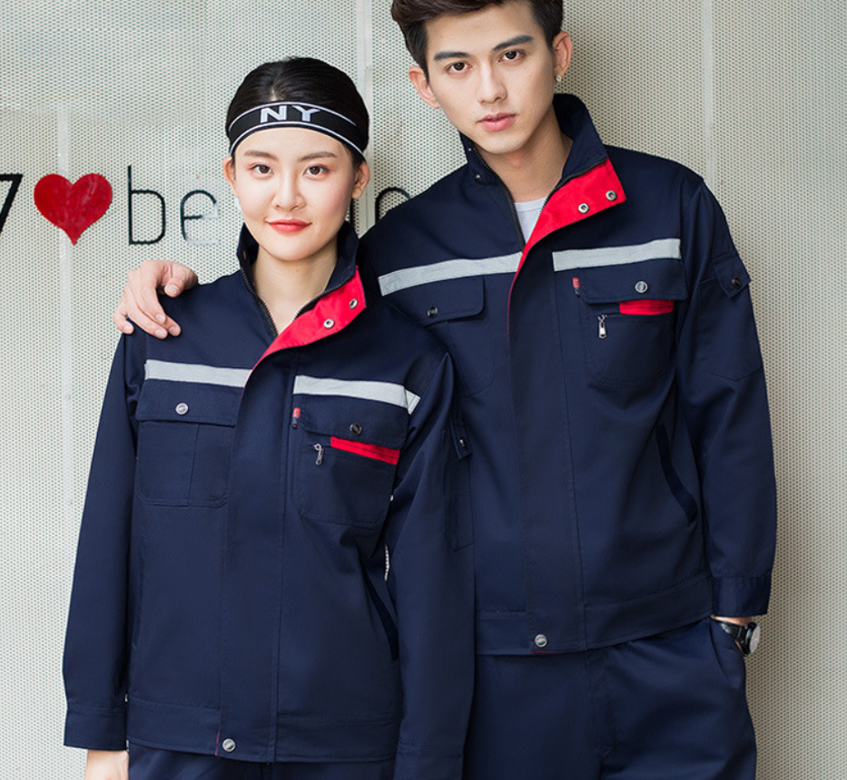 上海工厂服装工作服上海定做长袖衬衫秋冬工装工作服