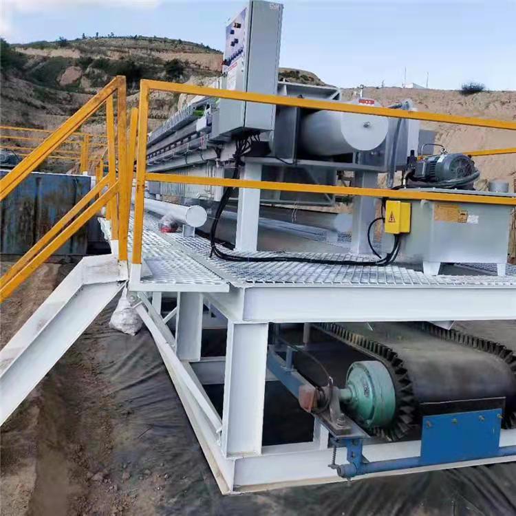 车载移动压滤机液压厢式压滤机自动运行有效除污