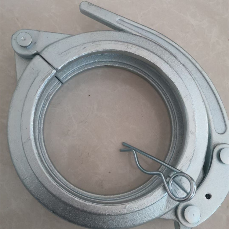 混凝土耐磨地泵管管卡dn125三一中联施维英大象高低压快速管卡箍