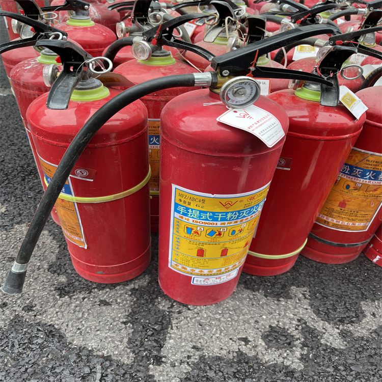 广州市推车式灭火器回收 消防器材回收 二氧化碳灭火器回收公司