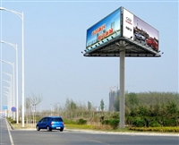 南宁高炮广告牌制作-户外单立柱广告牌生产厂家,安装价格