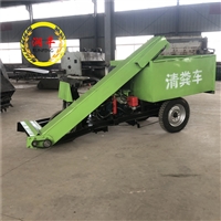 养牛场省力清粪车  大马力柴油清粪车视频