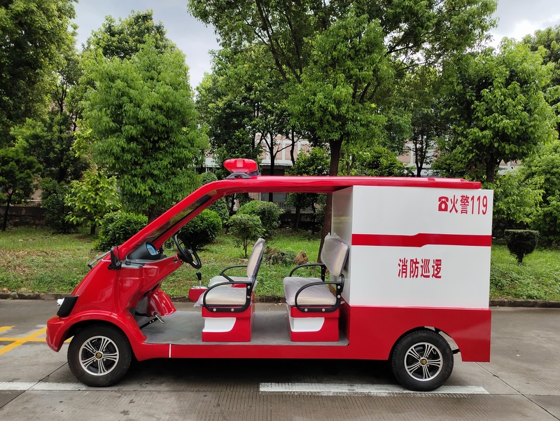 华锴5座电动消防车
