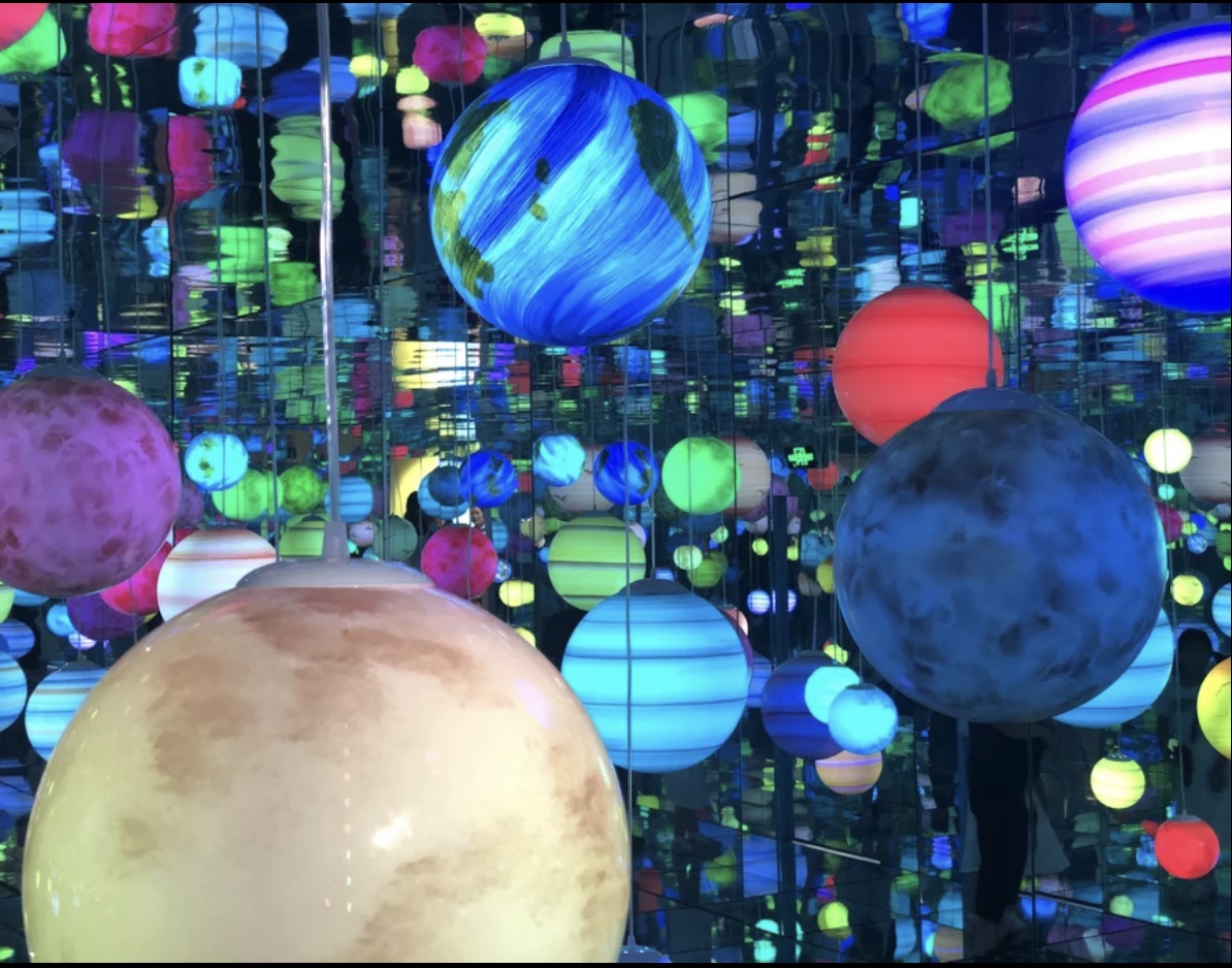 led防水流浪星球灯球形触摸变色灯