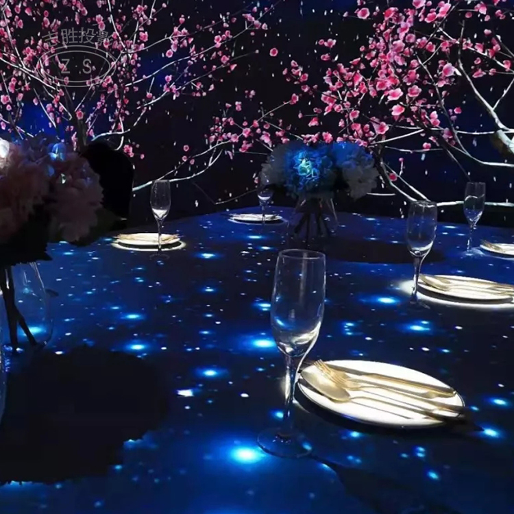 全息3d互动投影餐厅 沉浸式投影设备厂家
