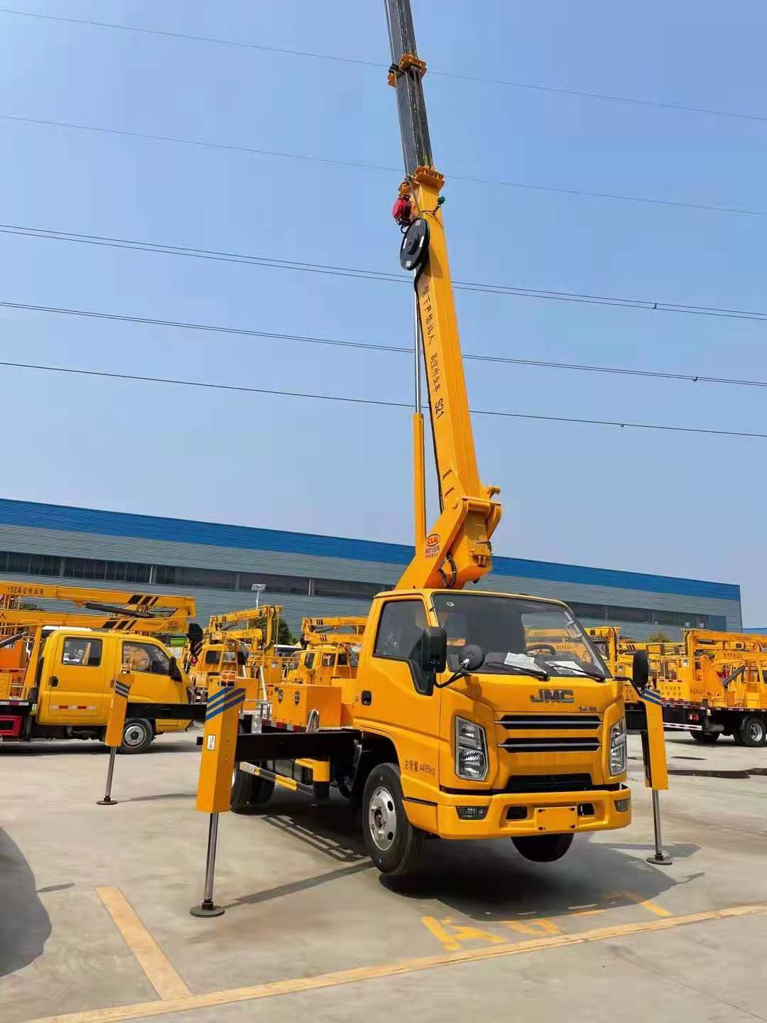 蓝牌登高车江铃顺达21米直臂高空作业车厂家支持分期