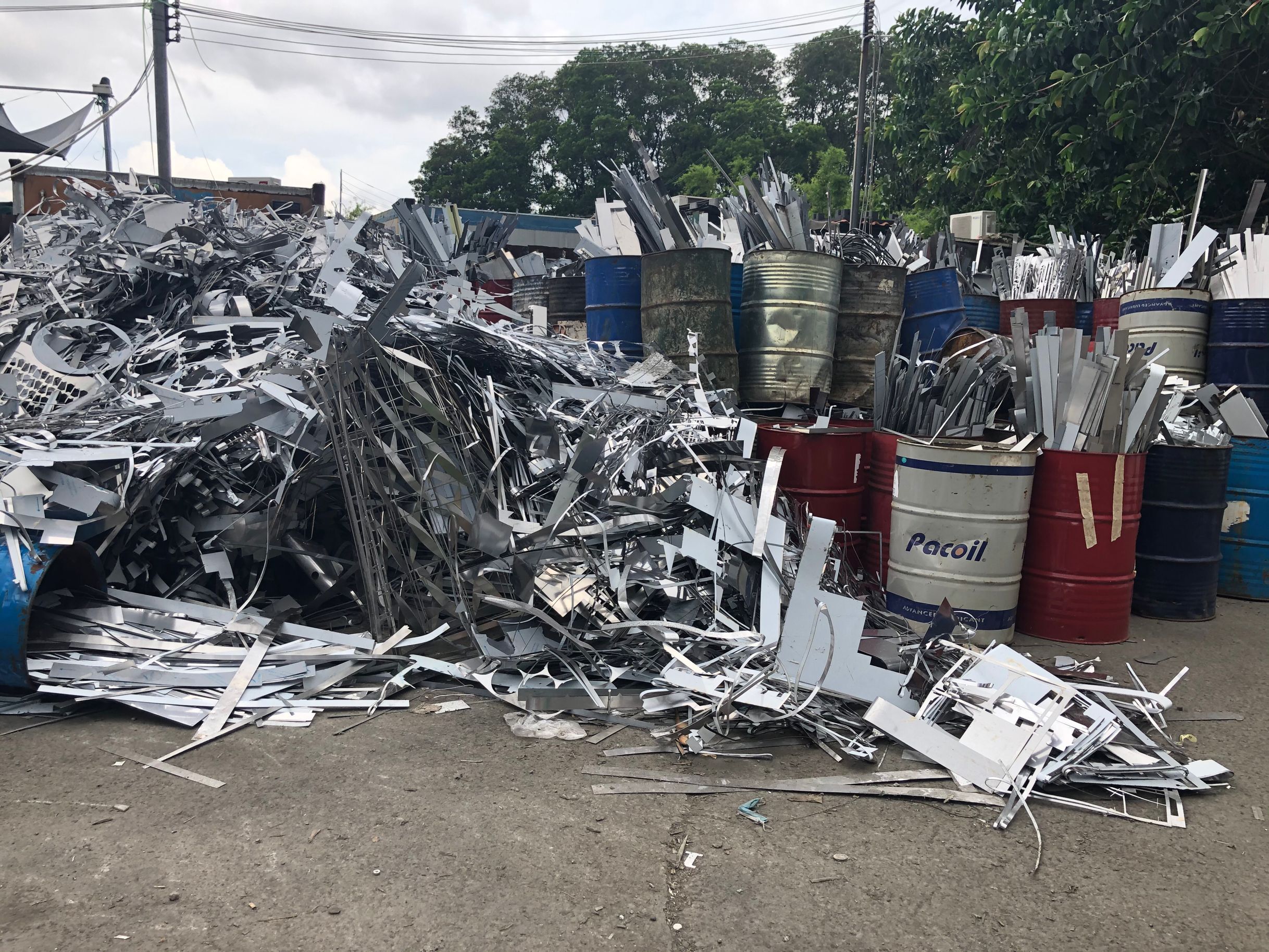 回收陈江金属废品工厂工地铜铁铝