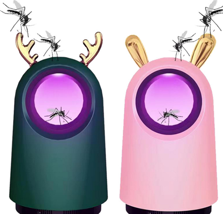 小鹿usb光触吸入式 灭蚊灯LED家用  卧室驱蚊紫外线 蝇诱灭器礼品批发