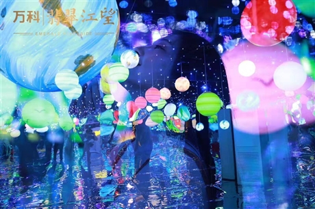 艺术展流浪星球装饰灯 月亮星球灯装置