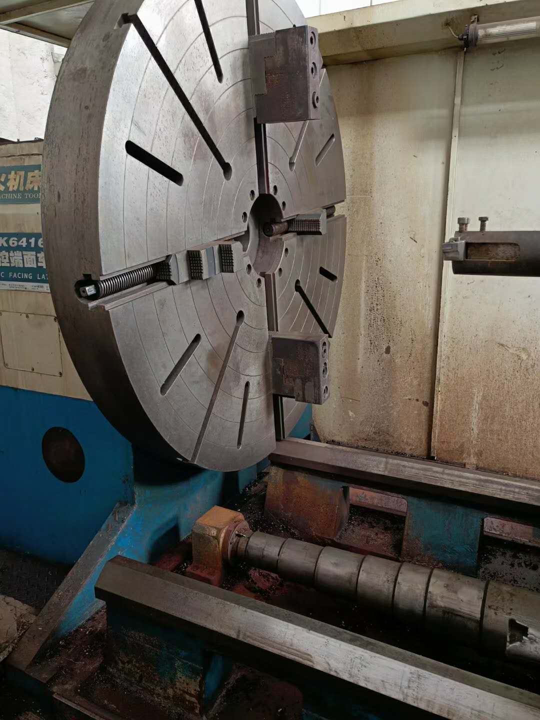 出售二手星火ck64160x1米数控端面车床二手数控车