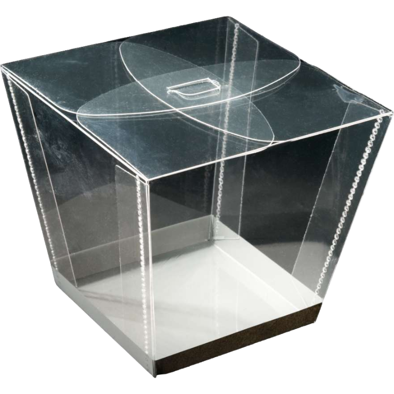 广东胶盒生产 印刷pvc塑料盒led灯包装盒