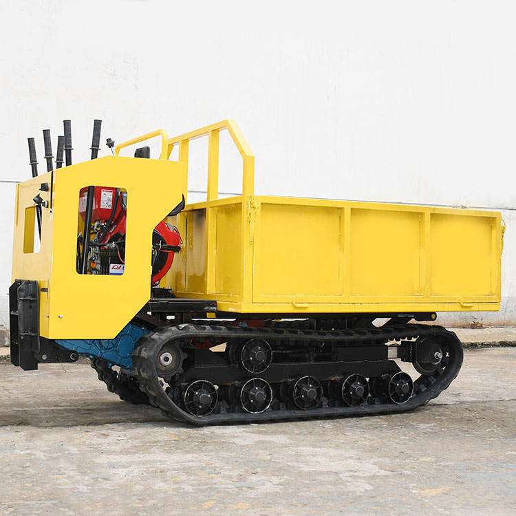 履带爬山虎车自走式液压1吨石板运输车厂家
