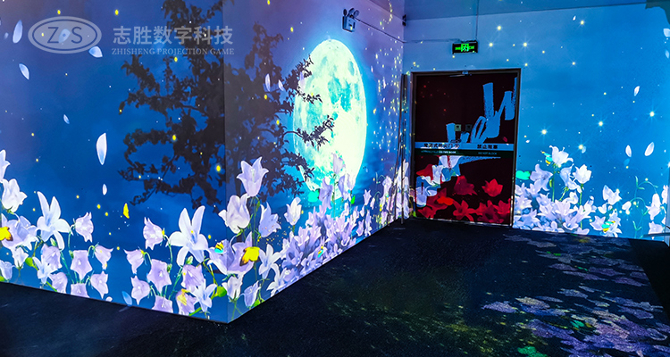 商场互动投影3d全息互动投影裸眼沉浸式设备