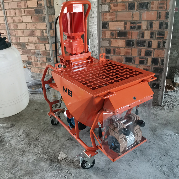 机喷石膏喷涂机m9内墙粉刷石膏机价格