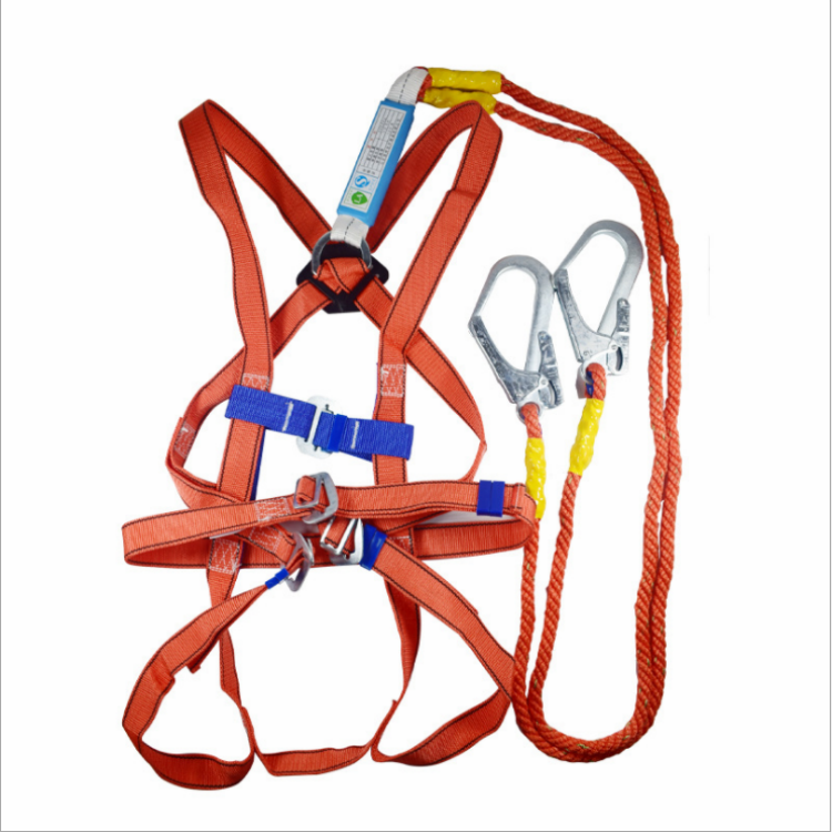 五点式高空作业安全带 全身式防坠落安全绳 电工 户外施工欧式