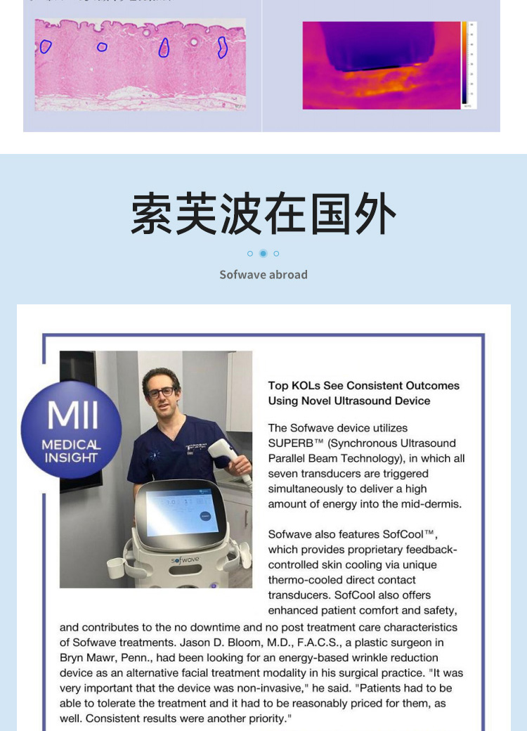 以色列sofwave索夫波仪器 美容院索夫波详情介绍