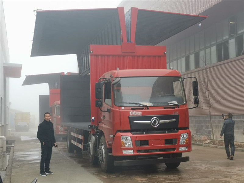 飞翼车厂家 东风9米6翼展车价格  厂家直接销售到重庆 河北