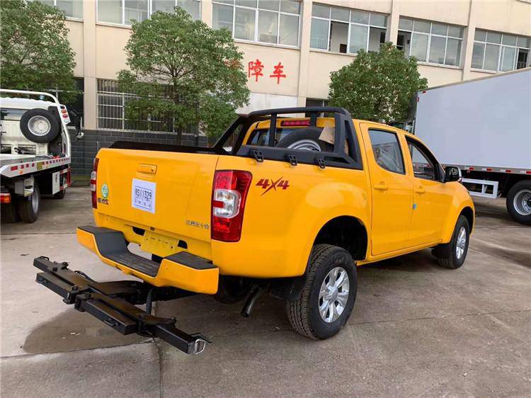 四驱皮卡清障车蓝牌清障车厂家