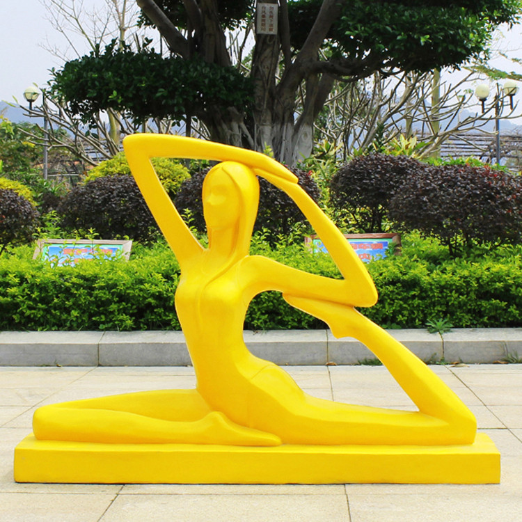 佛山玻璃钢舞蹈人物雕塑跳舞女孩雕塑人物形体摆件