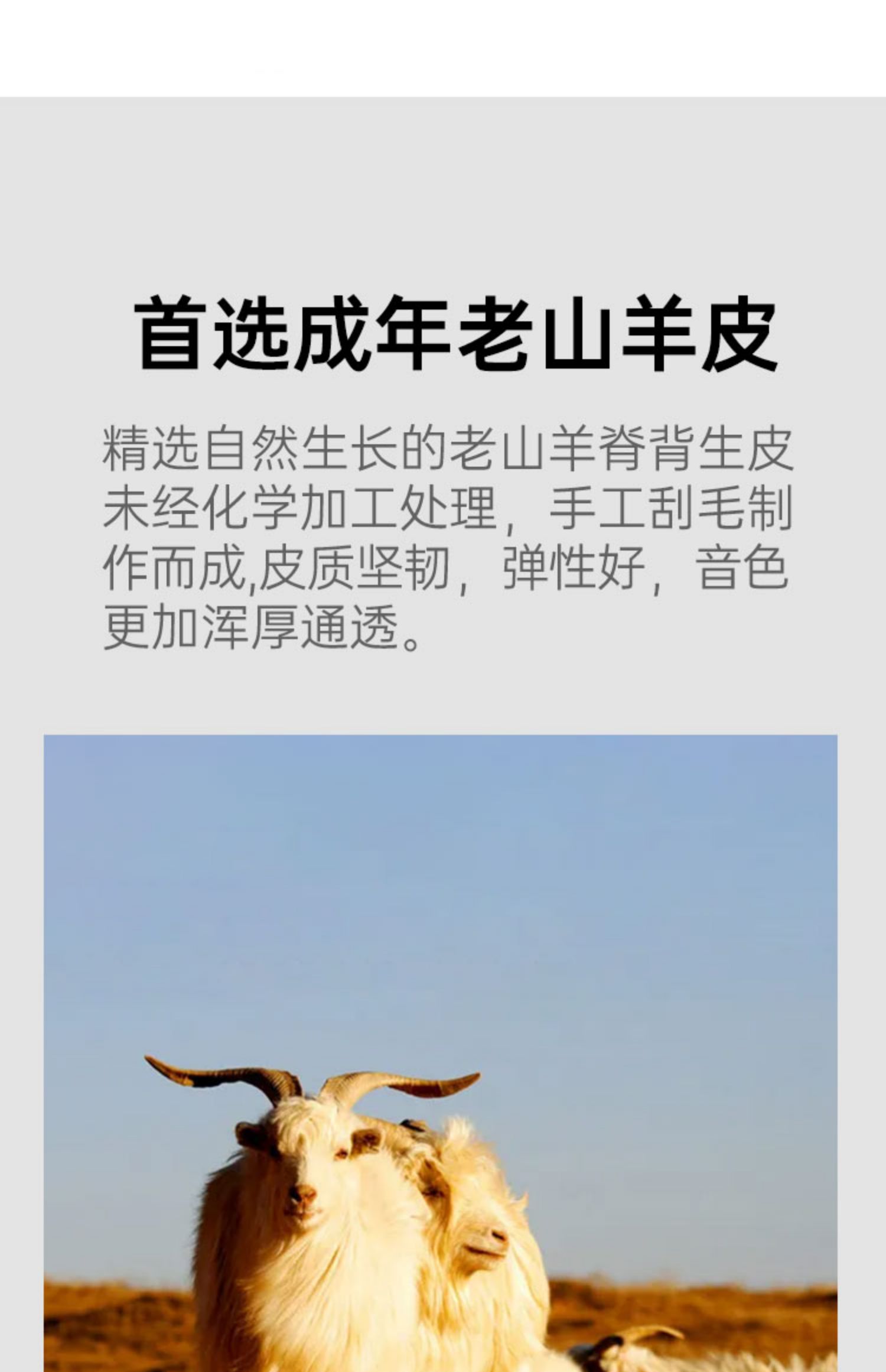 非洲鼓羊皮民谣手鼓丽江云南儿童81012寸大师演奏打击乐器