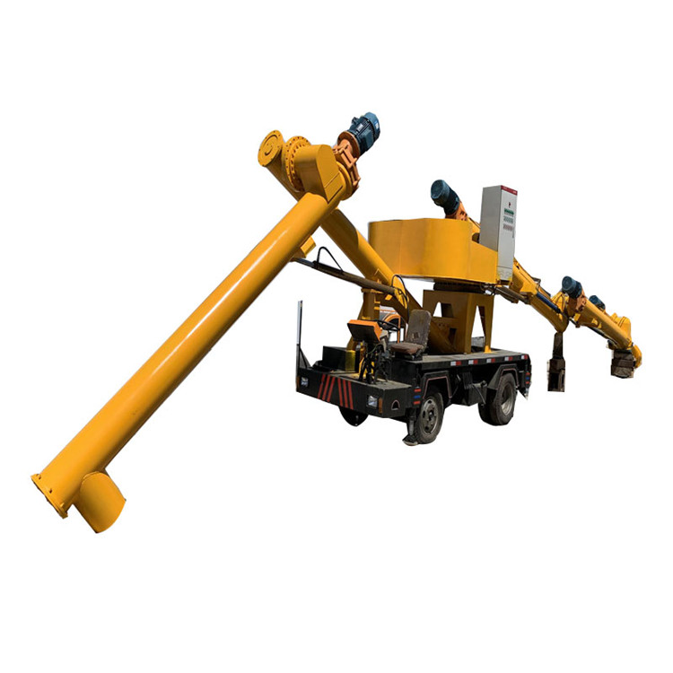 自动升降绞龙卸船输送机大型管式螺旋输送机混凝土装车输送设备