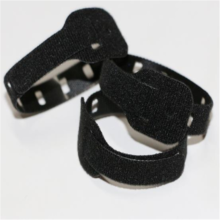 魔术贴绑带定制黑色扎带捆绑货物绑带