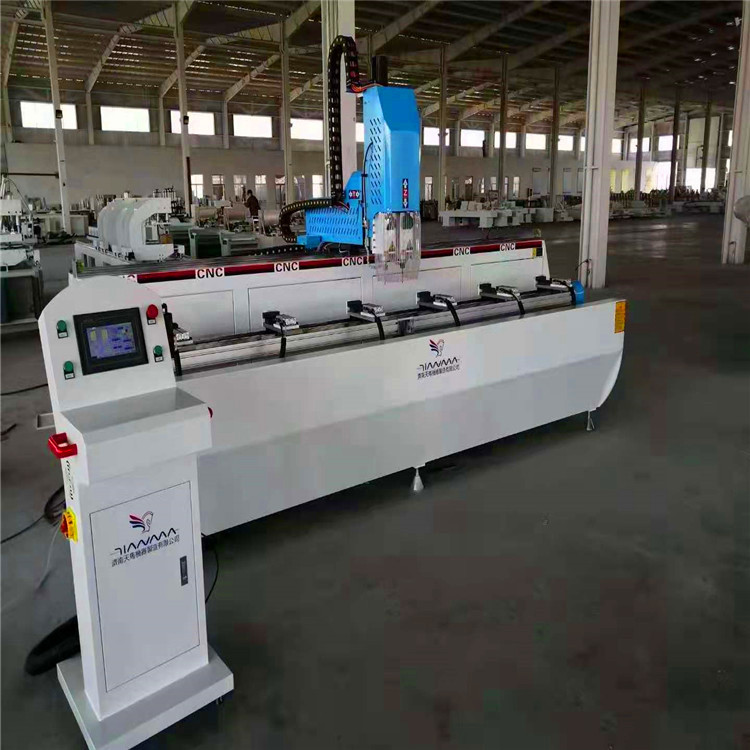 自动翻转20极简玻璃门钻孔设备 数控钻铣床 极简门钻孔机器