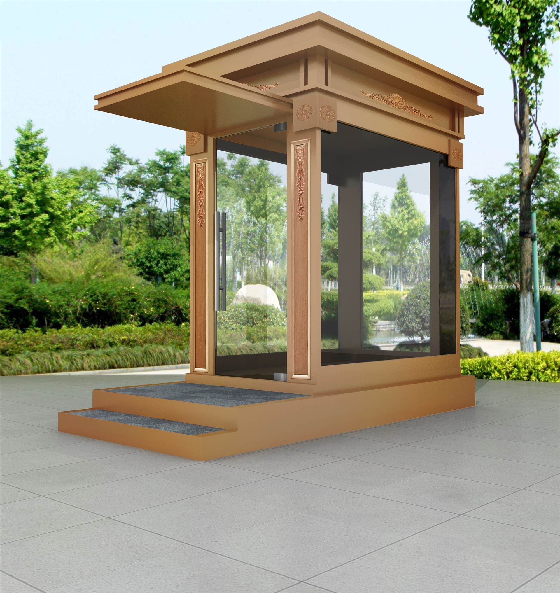 供应长春不锈钢收费岗亭治安岗亭保安岗亭活动房沈阳厂家