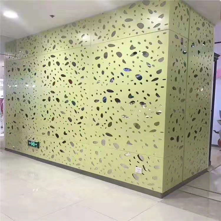 供应冲孔铝单板激光冲孔不规格孔异形艺术孔定制