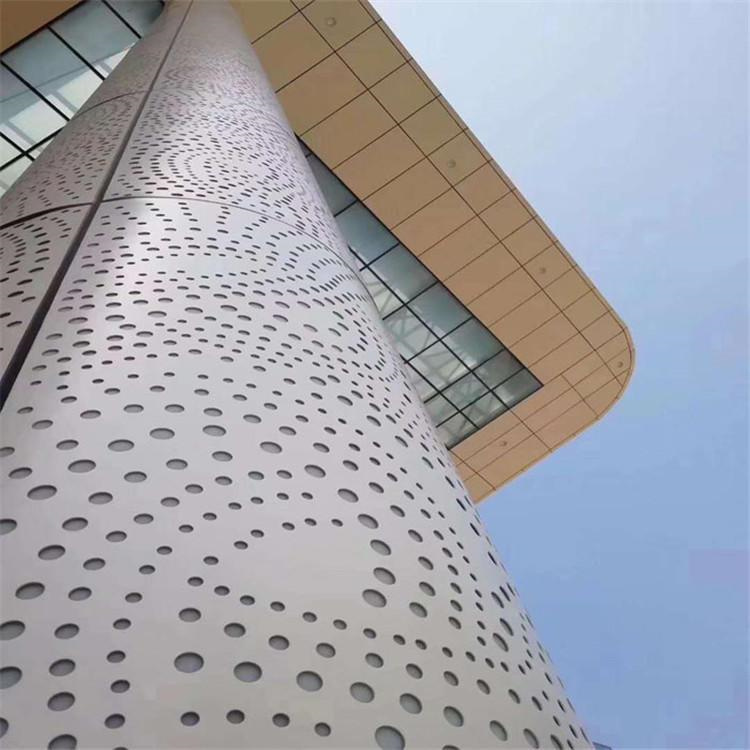 供应冲孔铝单板激光冲孔不规格孔异形艺术孔定制