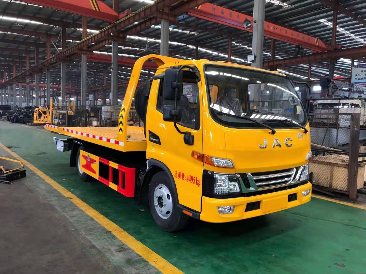 高速施救车 5.3米平板清障车价格