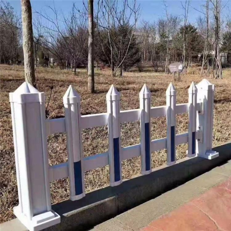 普通护栏厂家仿石护栏生产厂家九星pvc花坛护栏