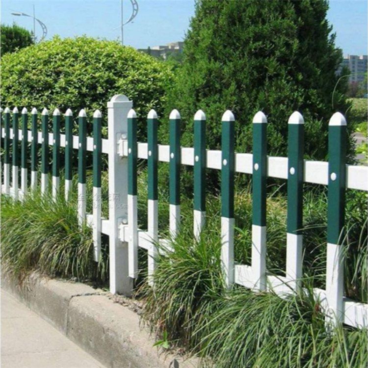 景观围栏报价九星庭院围栏白色草坪栅栏厂家