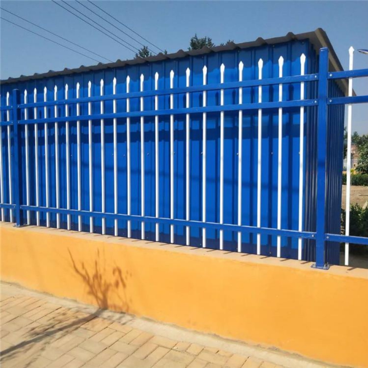 九星铸铁栅栏公园围墙护栏定制道路u型护栏报价