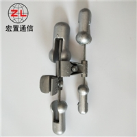 光缆OPGW用防振锤 音叉型防振金具 预绞式金具